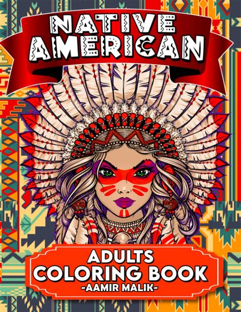 native american adults coloring book 50 unique and beautiful designs celebrating native
