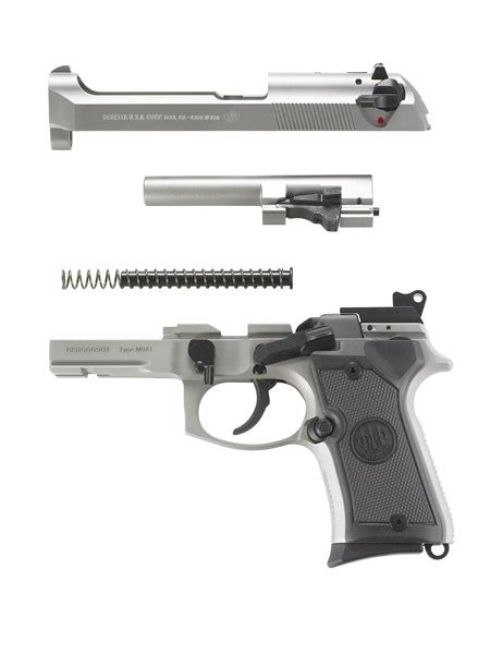 Beretta 92fs Compact Inox W Rail 9mm Semi Automatic Pistol Dunns