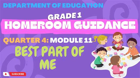 Homeroom Guidance Grade 1 Quarter 4 Module 11 Best Part Of Me Youtube