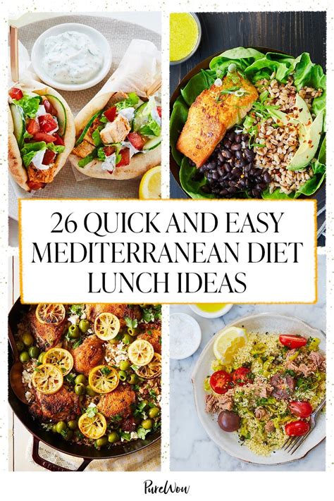 Medditeranean Diet Mind Diet Diet Foods Mediterranean Recipes Lunch