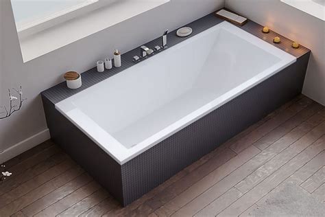 The North Bath SPACE Rechteckig Badewanne 150x70 cm mit ...