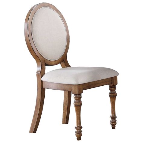 Winners Only Glendale Cottage Style Shield Back Side Chair With Turned