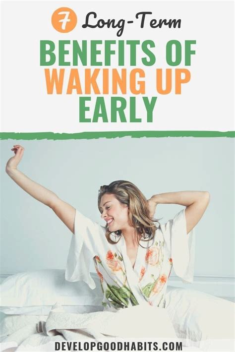 7 Long Term Benefits Of Waking Up Early How To Wake Up Early Getting