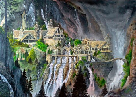 Rivendell By Pjik On Deviantart