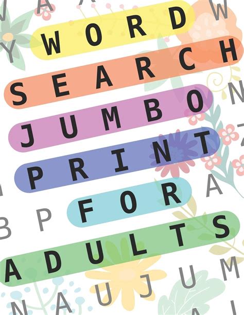 Buy Word Search Jumbo Print For Adults 100 Puzzles Word Search Extra