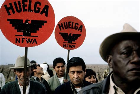 Ceasar Chavez Leader Of The National Farm Workers Paul Fusco Print