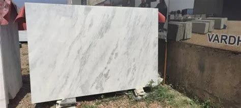 Polished Finish Agaria White Marble Slab Thickness 15 20 Mm At Rs 48