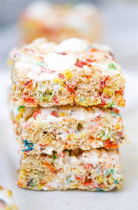 Rainbow Rice Krispie Treats Recipe Best Dessert Recipe Ever Rice