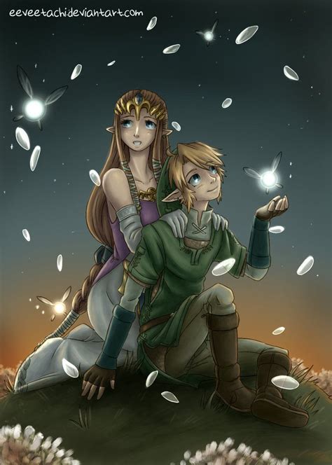 Fairies And Petals By Eeveetachi On Deviantart The Legend Of Zelda