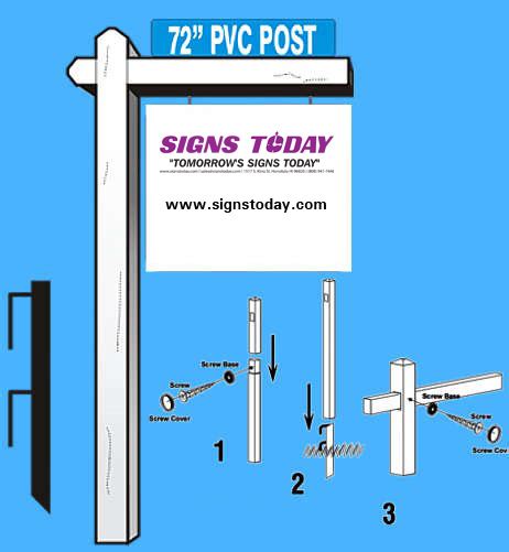 Pvcpost Signs Today Honolulu Hawaii Custom Sign Banners Vehicle