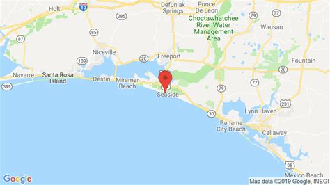 Grayton Beach Florida Map Free Printable Maps