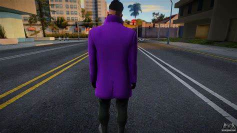 Purple Skin 3 For Gta San Andreas