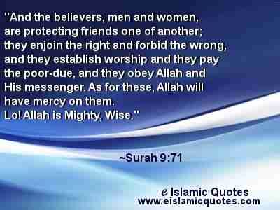 Islamic Quotes on Friendship - e Islamic Quotes