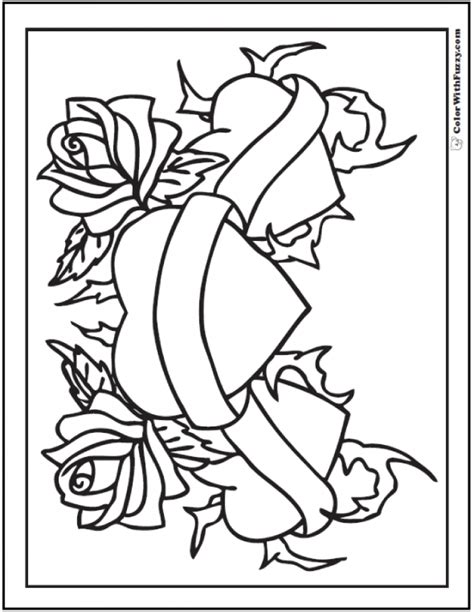Magical creatures, fantasy, fairy, dreams theme. Get This Roses Coloring Pages for Adults Free Printable ...
