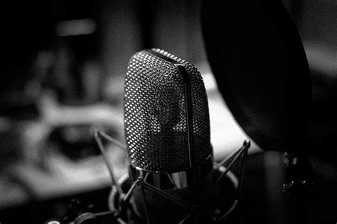 Music Microphone Black And · Free photo on Pixabay