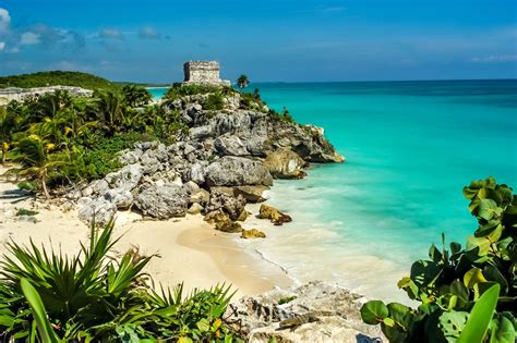 Visiting The Mayan Ruins Of Tulum Mexico Tulum Guide Sand In My