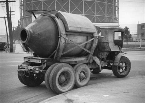 Just A Car Guy 1937 Cement Truck Because I Dig Seeing Old Versions Of