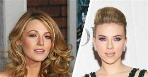 Blake Lively Scarlett Johansson La Guerre Des Blondes A Commencé Marie Claire