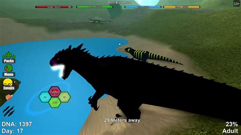 Roblox Dinosaur Simulator Pitch Black Terror Youtube