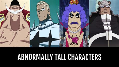 Super Tall Anime Characters Officially The Tallest Naruto Characters