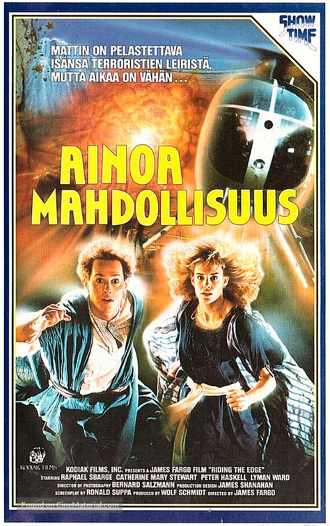 Riding The Edge 1989 Finnish Vhs Movie Cover