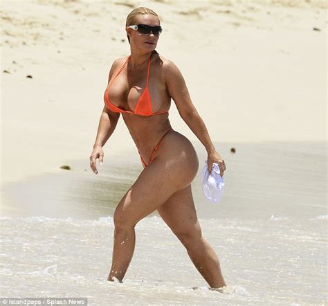 Ice T Shows Beach Body While Wife Coco Austin Puts On Display In G