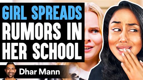 girl spreads rumors in her school what happens is shocking dhar mann