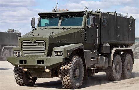 Typhoon U Ural Mrap Vehicle During The First Open Rehearsal April 22