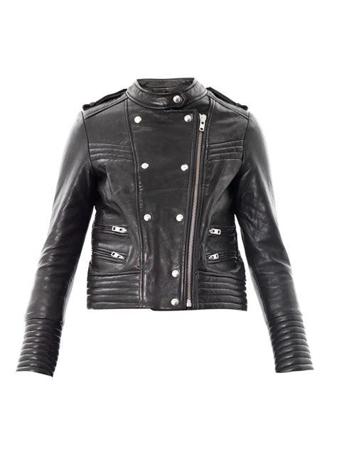 Lyst Iro Rojan Leather Jacket In Black
