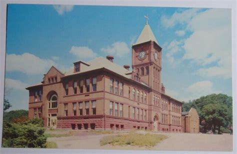 1960s Photo Postcard Galena High School Galena Illinois Ebay