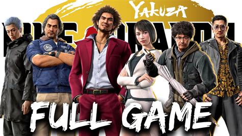 Yakuza Like A Dragon Full Game Walkthrough Gameplay And Ending Pc Main