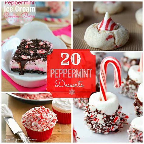 20 Peppermint Desserts For The Holidays I Dig Pinterest Peppermint Dessert Christmas Candy