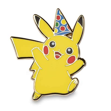 Pikachu Happy Birthday 2020 Pokémon Pin And Greeting Card Pokémon