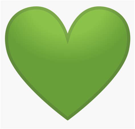 Green Heart Icon Emoji Corazon Verde Png Transparent Png