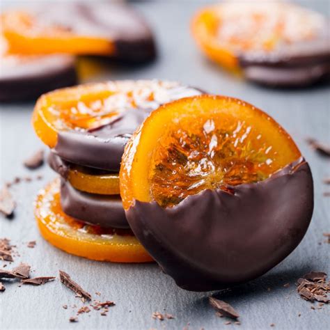 Dark Chocolate Candied Orange Slices Recipe Candied