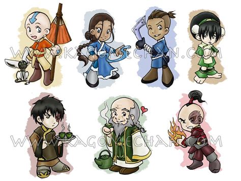 Avatar Chibis Part 1 By I Heart I Heart Link