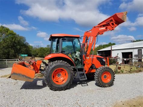 Kubota M6060 Tractor With Box Blade And Front End Loader Fsbo Auction