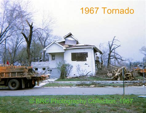 Oak Lawns Desolation After The Tornado Outbreak In 1967 Through Color