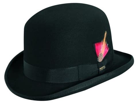 Bowler Hat Derby Hat Wool Felt Black Tuxedos Online