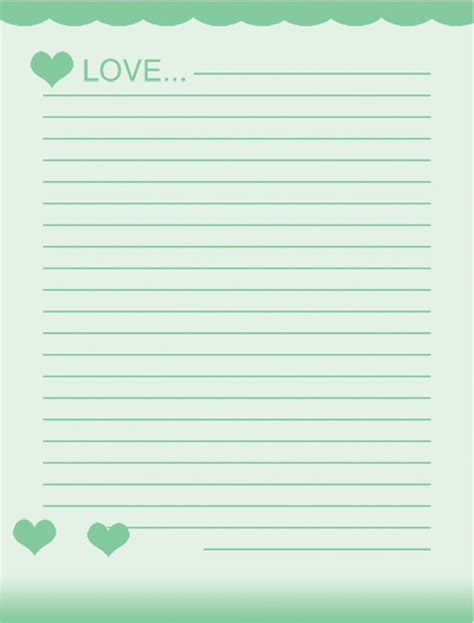 Lined Stationery Paper Printable Free Download Aashe