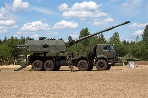 Russia Develops New 152mm Wheeled Self Propelled Howitzer Defence Blog
