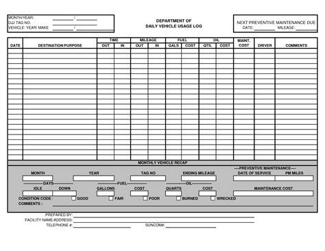 Fillable fleet maintenance spreadsheet excel. Vehicle Maintenance Schedule Template Excel - printable schedule template
