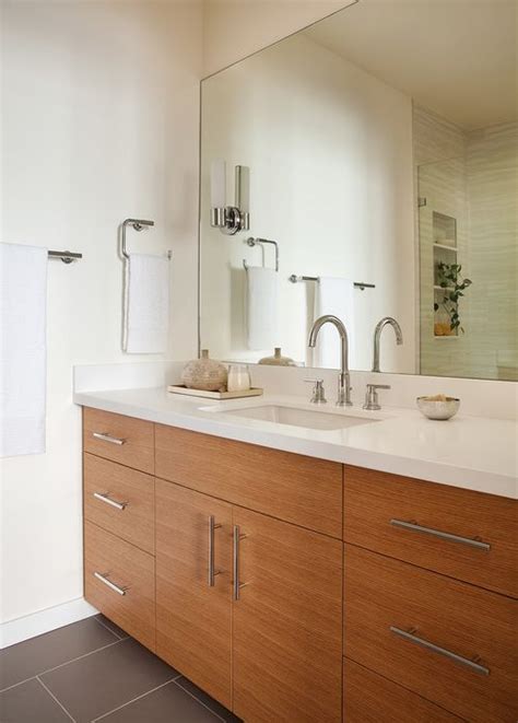 Modern Master Bathroom San Francisco — Christy Allen Designs Oak