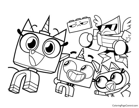 Free unikitty coloring pages puppycorn printable for kids and adults. UniKitty Coloring Page 05 | Coloring Page Central