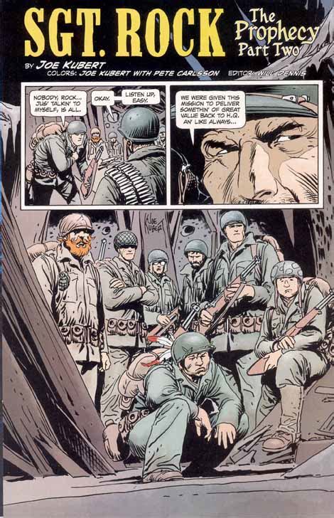 Sgt Rock The Prophecy 2