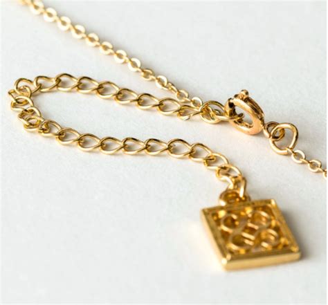 Known 15 Inch Gold Identity Necklace All Things Faithful