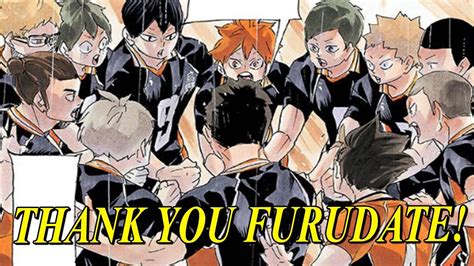 Thank You Furudate Haikyu Manga Discussion Series Finale ハイキュー
