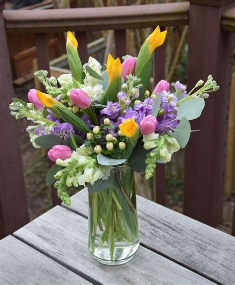 Spring Artificial Flower Arrangements