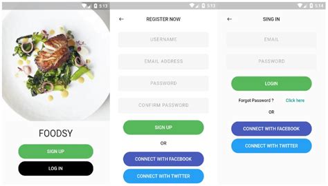 Flutter Food Mobile Application App Flutter Packages Pub Dev