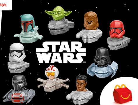 New Disney Princess And Star Wars Happy Meal Toys Hit Mcdonalds